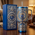 Kansas City Royals 40oz Tumbler with Lid and Straw