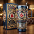 Boston Red Sox 40oz Tumbler with Lid and Straw