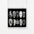 Chicago White Sox Handmade Press On Nails | Reusable 3D Nail Set