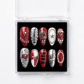 Tampa Bay Buccaneers Handmade Press On Nails | Reusable 3D Nail Set